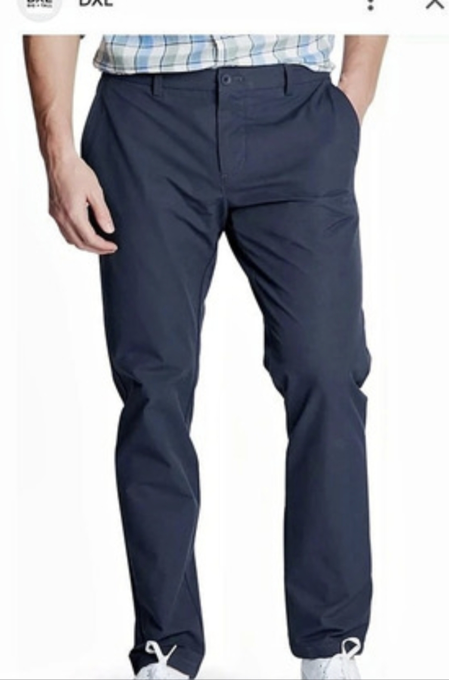 Vineyard Vines Men's On-The-Go Performance Pants Navy Blue Waist 34x32 Stretch